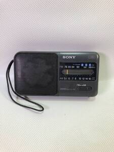 OK9321☆SONY ソニー ラジオ 2BAND FM/AM レトロ アンティーク ICF-S60 240521