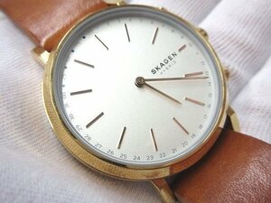 【MS】☆SKAGEN HYBRID スカーゲン ハイブリッド スマートウォッチ SKT1204 中古 腕時計 男女兼用☆