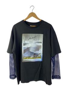 Radiate◆長袖Tシャツ/0/コットン/BLK/BD22602