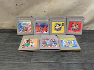 II628 GB ソフト 7点 [ポケットモンスター 赤, ピカチュウ /テトリス/スーパーマリオランド2 6つの金貨他] GAMEBOY まとめ セット/60