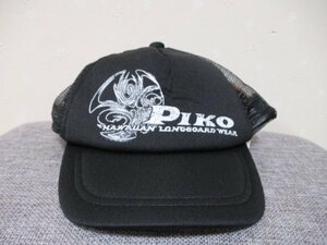 ●　帽子　●　PIKO　■ 野球帽　キャップ　黒　（31213）未使用タグ付き