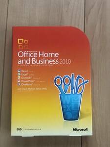 製品版 Microsoft Office 2010 Home and Business 中古（動作未確認）　マイクロソフトオフィス2010