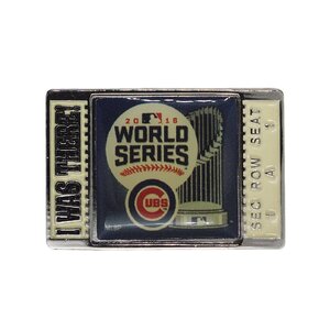 MLB 2016 WORLD SERIES シカゴ・カブス ピンズ 野球 メジャーリーグ ピンバッジ ピンバッチ 留め具付き