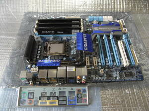 PCパーツSet (GIGABYTE GA-X58A-UD5&Intel Core i7-950&ADATA Gaming DDR3-1600 4GBx3)（中古動作品）