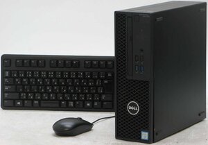 DELL Precision T3420-3300SF ■ XEON E3-1225V5/DVDマルチ/Radeon R5 340/省スペース/Windows10 ワークステーション