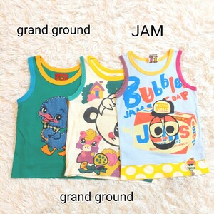 ★美品★【110〜120】グラグラ　JAM　タンクトップTシャツ　まとめ売り