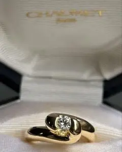 Chaumet ショーメ　18K イエローゴールド ダイヤモンド リング