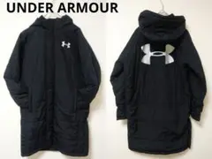 アンダーアーマー UNDER ARMOUR ベンチコート 防寒 2way 黒