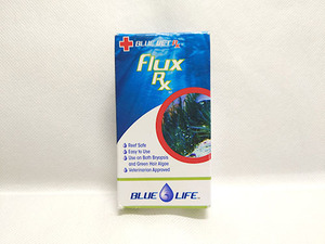 中古　BLUE LIFE Flux RX 350ガロン用 フルコナゾール 7g 海水水槽のトロロ藻 撃退 