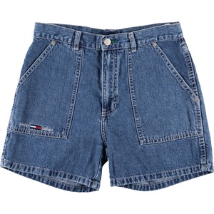 古着 トミーヒルフィガー TOMMY HILFIGER JEANS デニムショーツ ショートパンツ レディースL(w30)相当 /eaa473711 【Elulu/エルル】