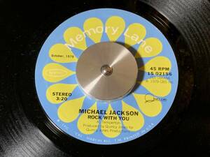 MICHAEL JACKSON ♪ROCK WITH YOU 7インチ 45