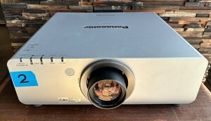 used ランプ時間 299h/297h パナソニック/Panasonic PT-DW740S 7000lm HDMI対応プロジェクター 動作良好 2