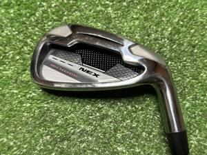 【同梱対応可】SAI-5884　中古　単品アイアン　7番　NEX　GOLF EQUIPMENT　カーボンシャフト　Flex R