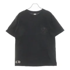 CHROME HEARTS (クロムハーツ) CH T-SHRT CHプラスプリント半袖Tシャツ ブラック M