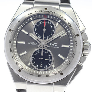 IWC SCHAFFHAUSEN IW378507 インジュニア クロノグラフ レーサー デイト 自動巻き メンズ 保証書付き_846871