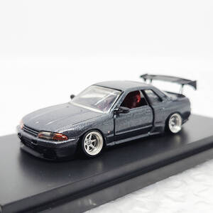 カスタムミニカー 日産 スカイライン GT-R R32 NISSAN SKYLINE GTR トミカプレミアムサイズ シャコタン カスタマイズ 改造 模型 #ST-02014