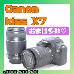 大人気✨Canon kiss X　ダブルレンズ　ズーム　標準　望遠　デビュー