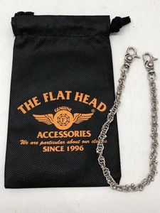 THE FLAT HEAD(ザ フラットヘッド) R.J.B ウォレットチェーン / SILVER 925 シルバー 【64726-007】