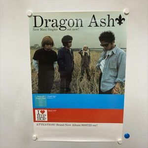 A75516 ◆Dragon Ash　販促 B2サイズ(515mm×728mm) ポスター ★同梱で送料追加なし★