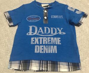 ★ダディオダディ★半袖Ｔシャツ★95★DADDY OH DADDY★重ね着風