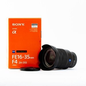 SONY ソニー FE 16-35mm F4 ZA OSS SEL1635Z α Eマウント デジタル 一眼 カメラ ズーム レンズ オートフォーカス 箱付 #37224