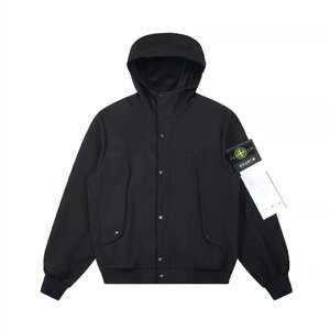 STONE ISLAND ストーンアイランド NYLON JACKET 機能ジャケット パーカー ジャケット ブラック L TN 1