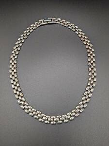 【中古】AGATHA シルバー ネックレス 銀 アガタ 銀 海外 ブランド チェーン アクセサリー 装飾品 silver chain necklace