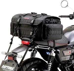 【SALE期間中】 ツーリング ホテル2泊 26212 バイク用 Mサイズ（37－44L） デイトナ シートバッグ PRO2 ヘ