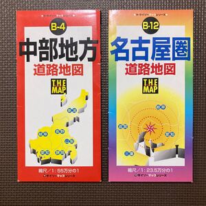 【送料無料】地図　道路地図 中部地方　2002年　名古屋圏　2002年　ダイソー　DAISO