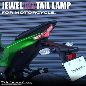 ヴァレンティ ジュエル LEDテールランプ KAWASAKI　NINJA400/250 Z400/25 Valenti Moto MTK-18N25-SC