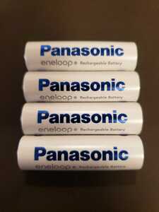 ★ネコポス込み 単3形 4個 新品未使用品 Panasonic eneloop 充電池 エネループ ★