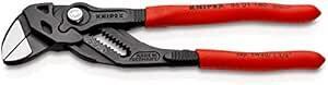 クニペックス KNIPEX 8601-180SB プライヤーレンチ プラスチックコーティングハンドル 8601-180SB