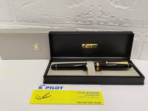 3409■PILOT パイロット　CUSTOM 74　万年筆　ペン先14K　585刻印　M　中字