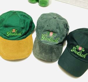 レアグッツ　オランダ　No1Beer　 grolsch　グロルッシュ　キャップ　3type　セット