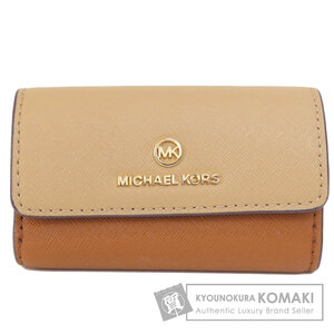 Michael Kors マイケルコース ロゴ金具 キーケース PVC レディース 中古