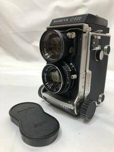 4-17704【現状品 キングラム】カメラ MAMIYA C220 Professional マミヤ プロフェッショナル 80mm F2.8 二眼 フィルムカメラ ジャンク扱い