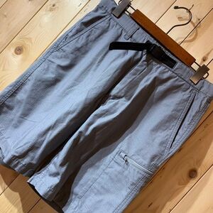 [KWT3292] UNIQLO ユニクロ ハーフパンツ メンズ チャコールグレー S コン