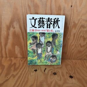 ☆くＢ‐181130レア◎〔文藝春秋　江藤淳　愛妻への鎮魂記「妻と私」5月号〕野人、南極をゆく