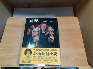 荒野　あらの　高橋たか子　ヤケ有 1980年3月25日 発行