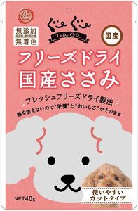 （まとめ買い）スマック プロレーベル ぐーぐー フリーズドライ国産ささみ 犬用 40g 犬用おやつ 〔×6〕