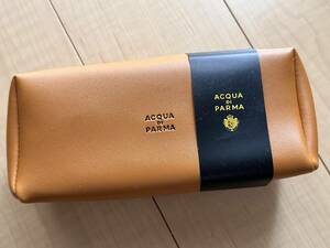 ★ACQUA Di PARMA(アクア ディ パルマ)★エアカナダ(AIR CANADA)★ビジネスクラス★化粧ポーチ★トラベルポーチ★ブラウン★