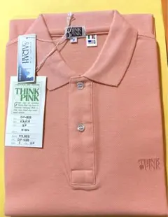 ✴︎新品✴︎未使用✴︎THINK PINK ティンクピンク ポロシャツ 半袖 オレンジ