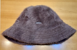 KANGOL カンゴール ファーハット ブラウン グレー系 L