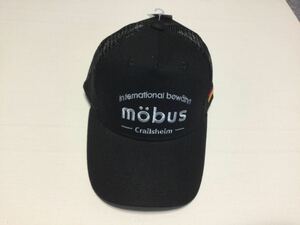 mobus モーブス メンズ ロゴ メッシュ キャップ■長期保管・デッドストック・未使用品◆タグ付き■ブラック