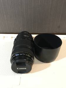 美品 Canon EFレンズ EF70-300mm F4-5.6 IS USM ズームレンズ 望遠 ET-65B レンズフード付き