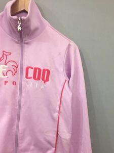 !◇ ルコック スポルティフ le coq sportif トラックトップ ジャージ 長袖 レディース 女性用 運動着 ピンク Lサイズ ランニング&