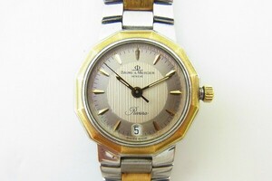 C095-N41-1155◎ BAUME＆MERCIER ボーム＆メルシェ 5231 レディース クォーツ 腕時計 現状品③◎