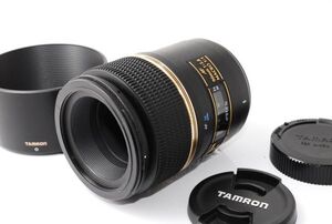 ★極上美品★ タムロン SP AF 90mm F2.8 Di MACRO 272E NIKON ニコン Fマウント ★レンズフード付き★ #P78170180