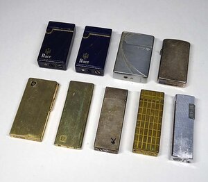 緑屋t■ ライター　ガス　オイル　まとめて　9点　ZIPPO 等　mae/2-278/29-9#60