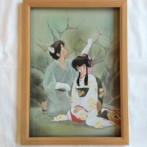 めぞん一刻 複製原画■額装品 B4サイズ 高橋留美子■少年サンデー/インテリア 額入り/音無響子 五代裕作 アートフレーム 狐の嫁入り